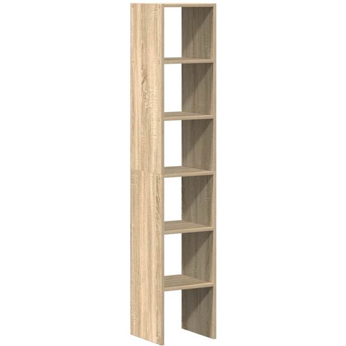 Maison Chic 2 kosi Knjižne omare - Knjižni regal zložljiva sonoma hrast 30x30x80cm inž. les, (21724728) Slike