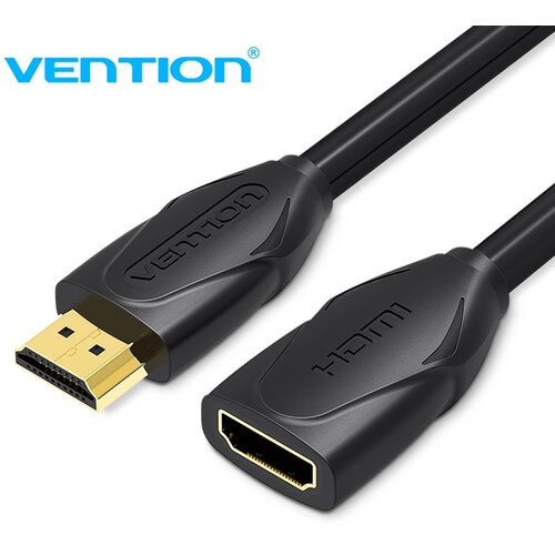 Vention HDMI Ekstenzioni kabel (3m, HDMI Mu&amp;scaron;ki na Ženski 1.4v, crni) Slike