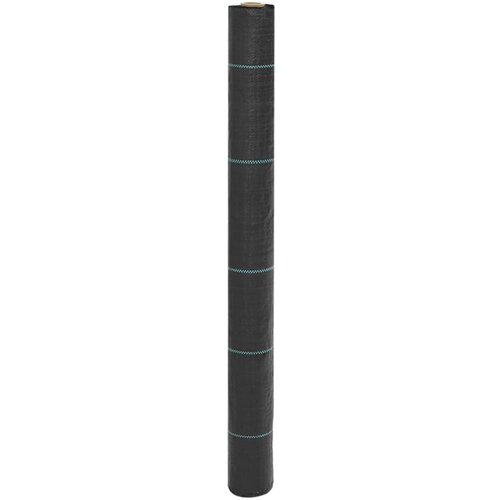 vidaXL Membrana proti plevelu črna 1x50 m PP, (21317454) Cene