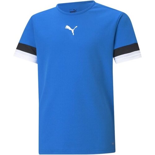 Puma TEAMRISE JERSEY JR Dječja majica za nogomet, plava, veličina Slike