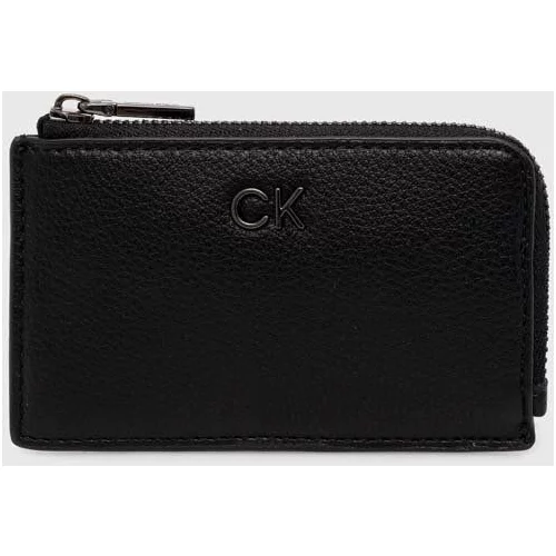Calvin Klein Etui za kartice črna barva, K60K612281