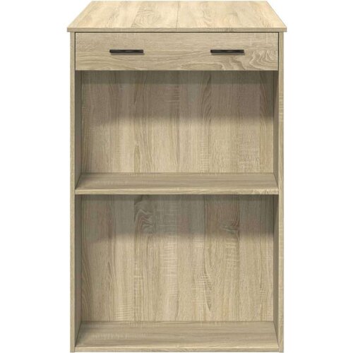 VidaXL Barski stol boja hrasta 102x70x103,5 cm konstruirano drvo Slike