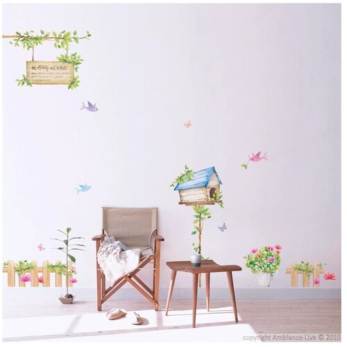 Ambiance Set naljepnica Dandelion Flowers Happy House, 42x30 cm Cijene