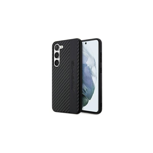  ORIGINALNA AMG FUTROLA SA KARBONSKIM TRAKAMA I RELJEFNIM AMHCS23SBLSCA ZA SAMSUNG GALAXY S23 CRNA Cijene