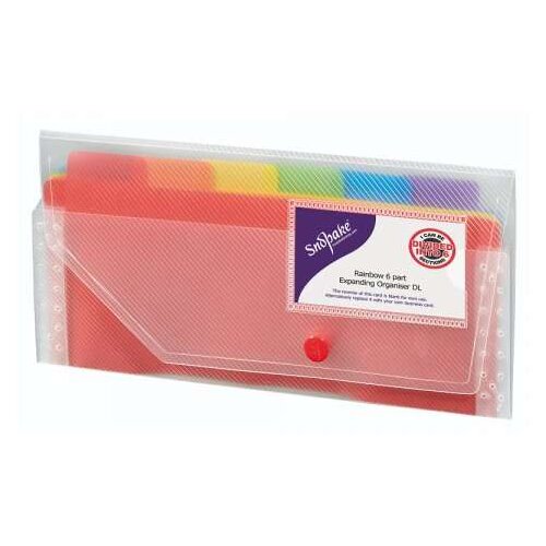 Snopake Fascikla B6 sa 6 pregrada Rainbow Cene