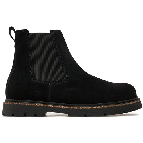 Birkenstock Gležnjarji Chelsea Highwood Slip On Mid M Leve 1028138 Črna Cene