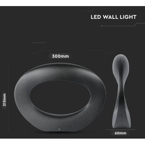  LED zidno svetlo LED/9W/230V Slike