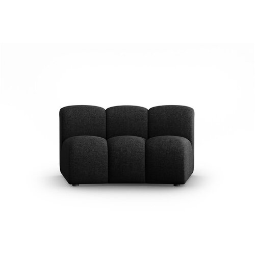 Micadoni Home Crna/antracitno siva modularna sjedeća garnitura (srednji modul ) Lupine &amp;ndash; Slike