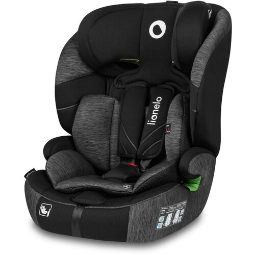 Lionelo autosjedalica Levi One i-Size 9-36 kg (76-150 cm) bez Isofix-a, Black Grey Slike