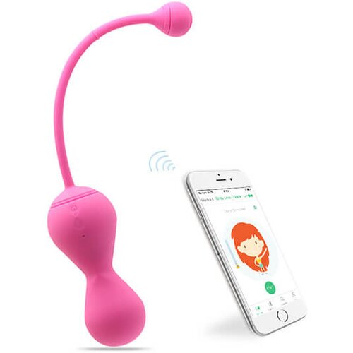 Magic Motion Kegel Master - Pametna dvojica gejzirjev (vijolična) Cene