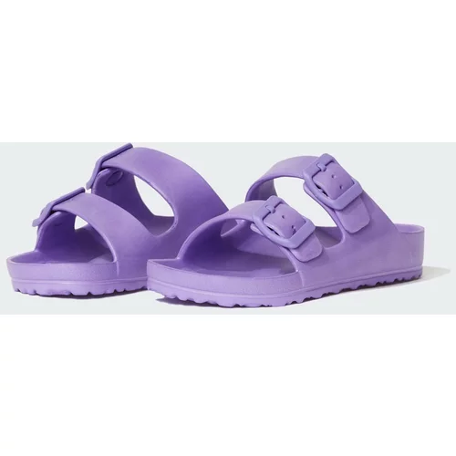 Defacto Girls Eva Double Band Buckled Slippers