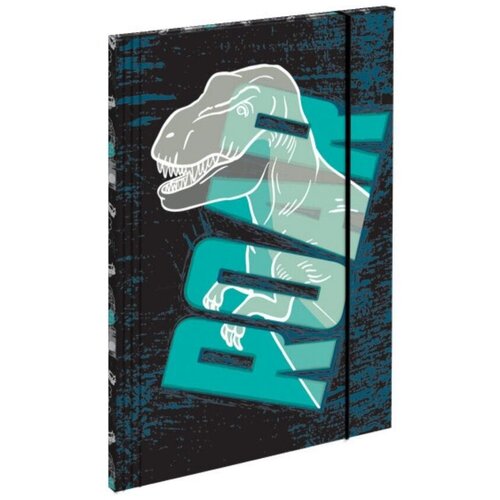 Scool Fascikla Dino Roar, A4, Hologram efekat, Crna Slike