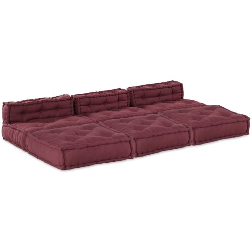 Modularna sofa 4 pcs Bordo Tkanina Cijene