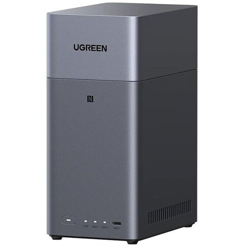 Ugreen NAS server DH2300, 4-Bay, do 60TB, 4GB RAM, 1GbE Cene