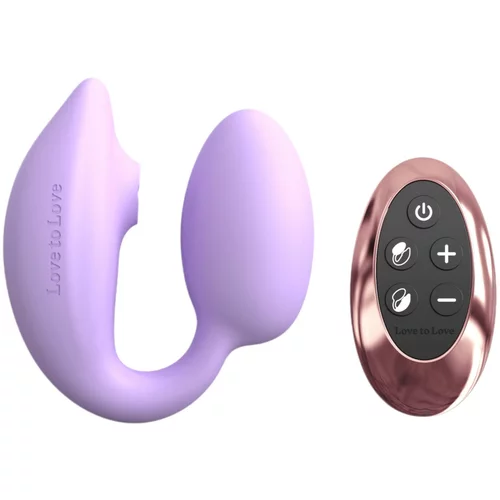 ove to Love LWonderlover - vibrator za G-točku koji stimulira klitoris (ljubičasto)