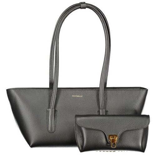 Coccinelle Double Beat Medium ženska kožna torba 28x16x14 cm crna Cijene