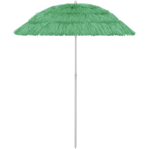 vidaXL Senčnik za na plažo Hawaii zelen 180 cm, (20609590) Cene