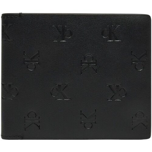 Calvin Klein Jeans Denarnice AOP EMBOSS BIFOLD W/COIN K50K513151 Črna Cene