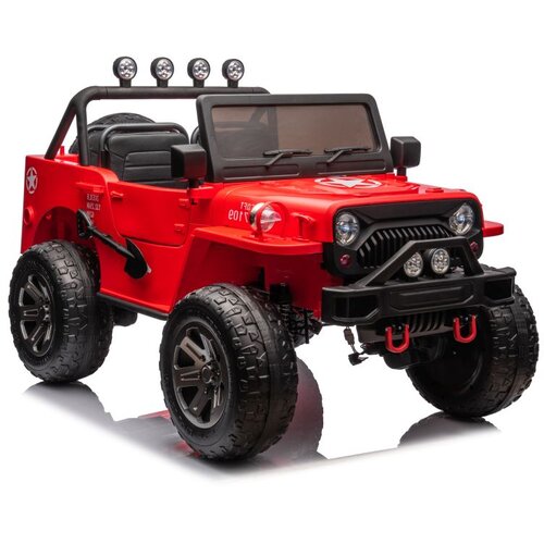  Auto na akumulator JH-102 4x4 - crveni Slike