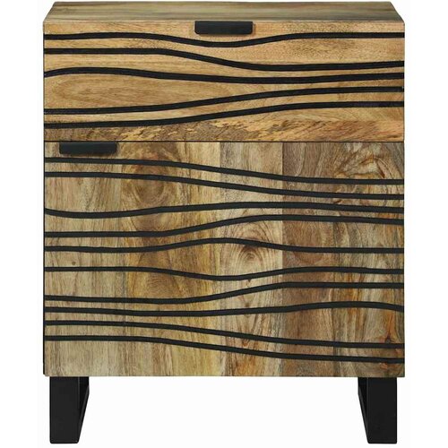  Noćni ormar Prirodna 50 x 33 x 60 cm Konstruirano drvo Slike