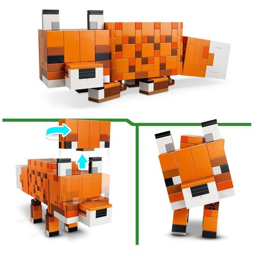 Lego kocke Minecraft Lisica 21588 Slike