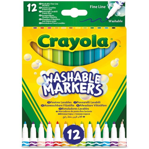 Crayola pralni flomastri fine line 12/1 Cene