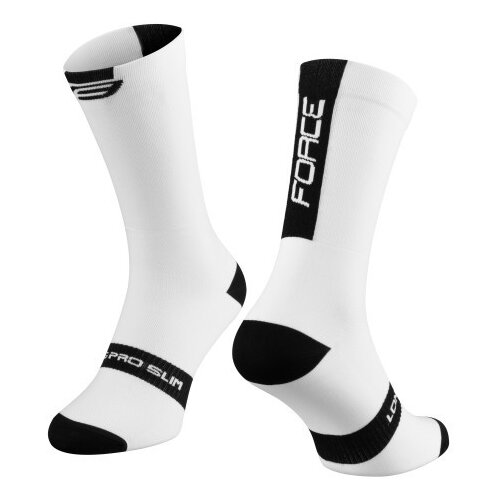Force čarape long pro slim, belo-crne s-m ( 90090555 ) Cene
