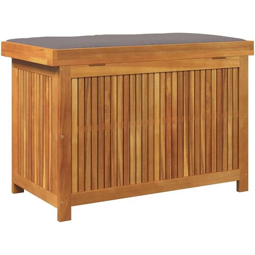 VidaXL Vanjska kutija za jastuke 90x50x60,5 cm masivno drvo bagrema Slike