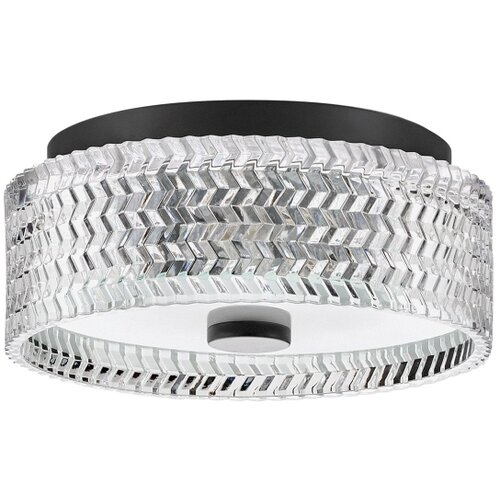  hinkley hk-elle-f-s-bk - plafonska lampa 2xE27/60W/230V, prečnik 30,5 cm, crna Slike