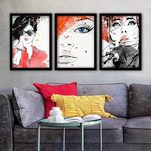Wallity Set uramljenih slika 3SC_2848730, 3 dijela Cijene