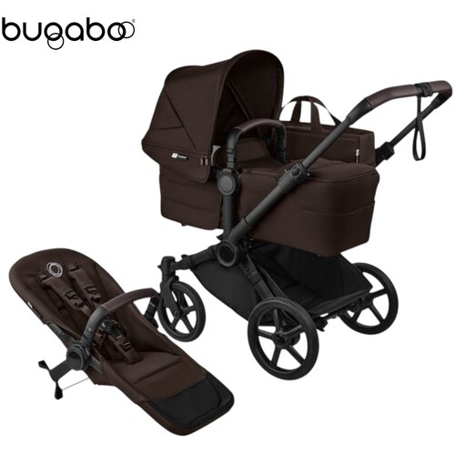 BUGABOO dječja kolica 2u1 donkey&trade; 6 mono complete black/cocoa brown Cijene