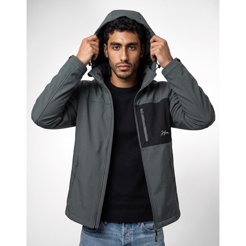 Jack &amp;amp; Jones Jakne JJLUPO SOFTSHELL Siva Slike