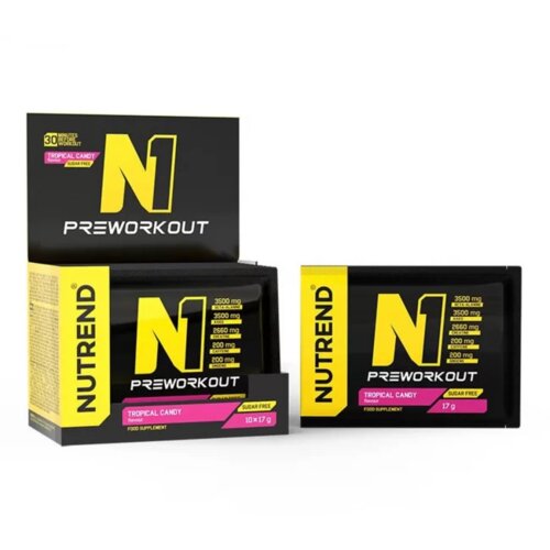 Nutrend Pre-workout dodatak za energiju N1, 17 g Slike