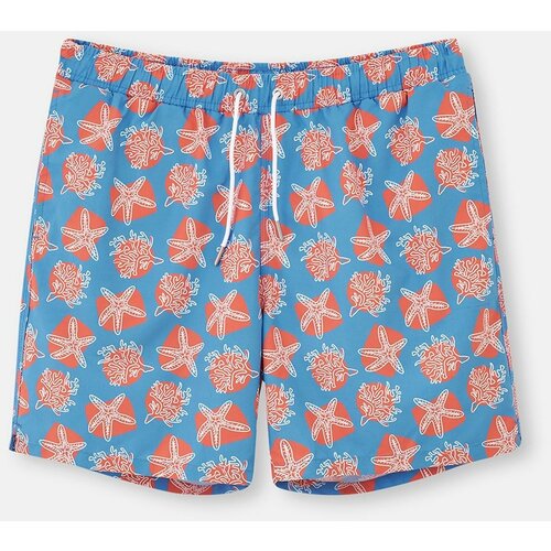 Dagi Swim Shorts - Blue - Floral Cene