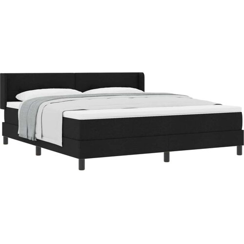 vidaXL Postelja boxspring z vzmetnico z vzmetnico Črna 180 x 200 cm, (5000128020) Cene