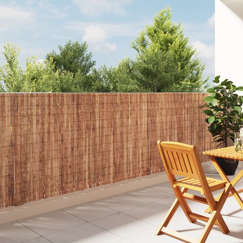 VidaXL Ograja Naravni les 400 x 125 cm Vzdržljiv Vrtna ograja Slike