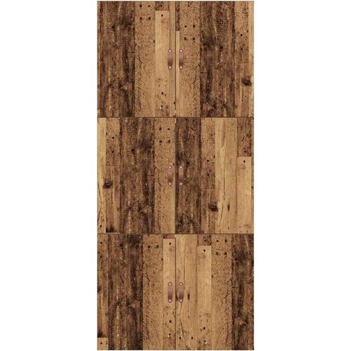  Krevet s ladicama Staro drvo 100 x 200 cm Konstruirano drvo Slike