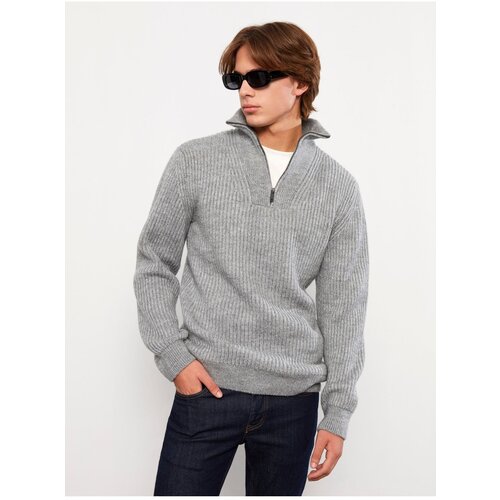 LC Waikiki High Collar Long Sleeve Men's Knitwear Sweater Slike