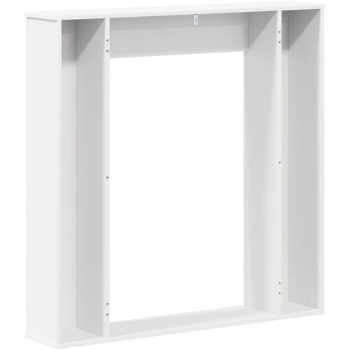  Okvir za kamin Bijela 100 x 20 x 100 cm Konstruirano drvo - Bijela Cene