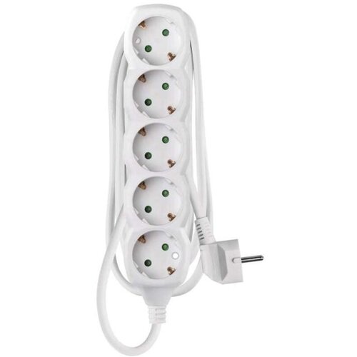 Emos Podaljšek 2 m / 5 vtičnic / beli / PVC / 1 mm2 Cene