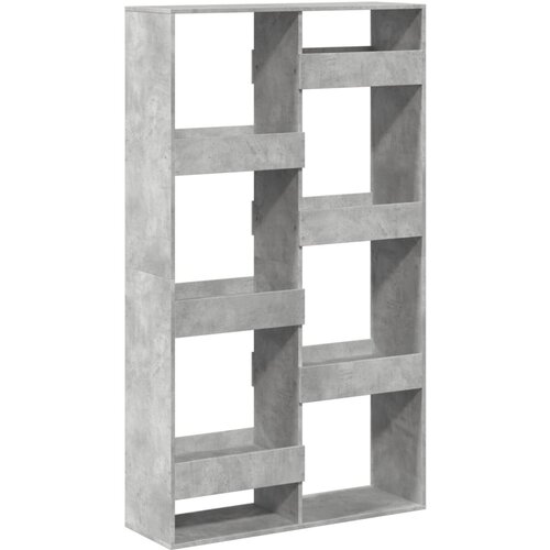 Maison Chic Knjižna omara - Knjižni regal betonsko siva 100x33x175 cm inženirski les, (21726094) Cene