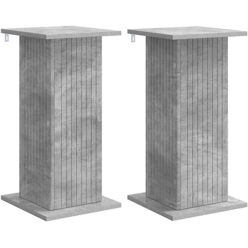  Stalak za biljke 2 pcs Betonska siva 30 5 x 30 x 60 5 cm Cene