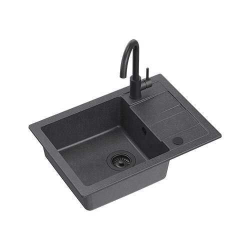 Quadron set GO SMART VERY BLACK crna s uzorkom Cijene