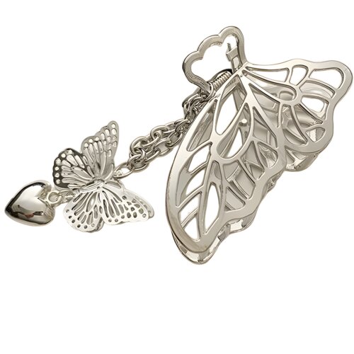 IZMAEL Kopča za kosu Butterfly - Srebrna Cijene