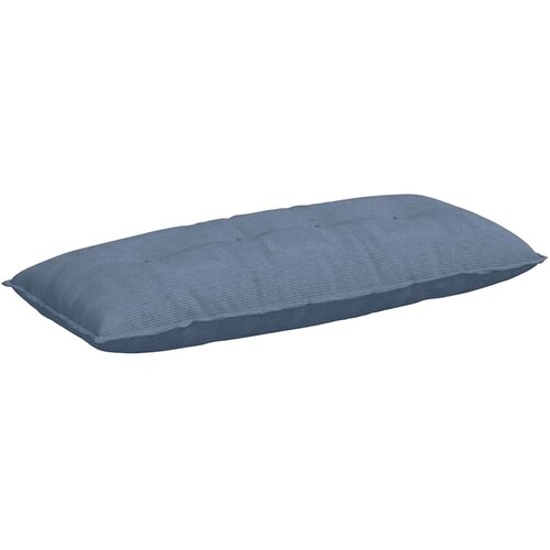 vidaXL Poglavni vzglavnik Modra 120 x 50 cm Žametna tkanina, (5000278136) Cene