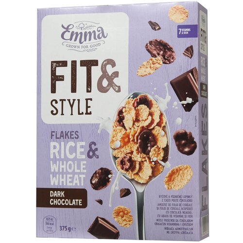 Emma Pahuljice crna cokolada 375g Cene