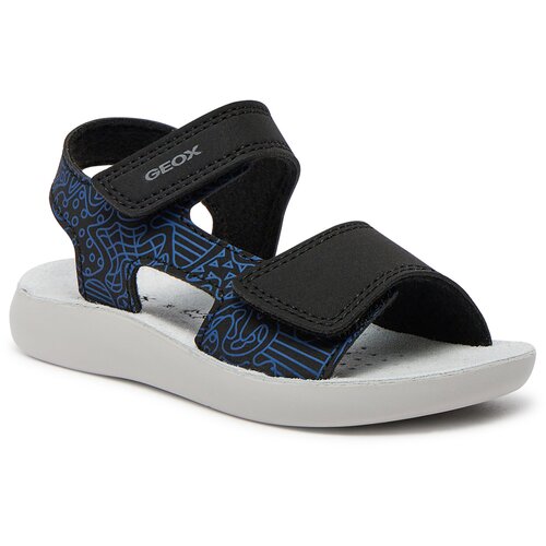 Geox Sandali B Sandal Lightfloppy B455SC 000CE C0245 Black/Royal Cene