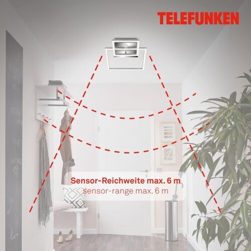 Telefunken 318608TF - LED plafonsko svetlo sa senzorom FRAME LED/17W/230V 3000K Slike