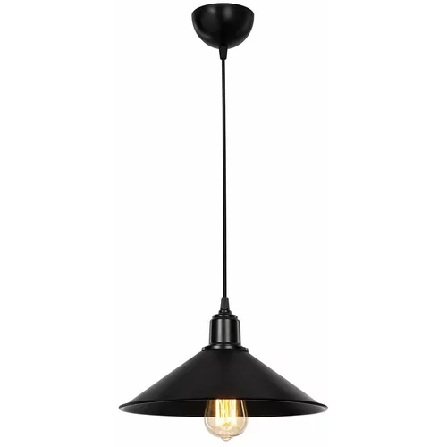Squid Lighting Crna metalna stropna svjetiljka ø 30 cm -