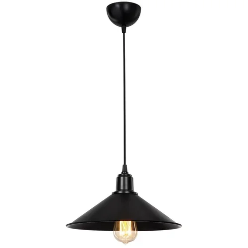 Squid Lighting Crna metalna stropna svjetiljka ø 30 cm -